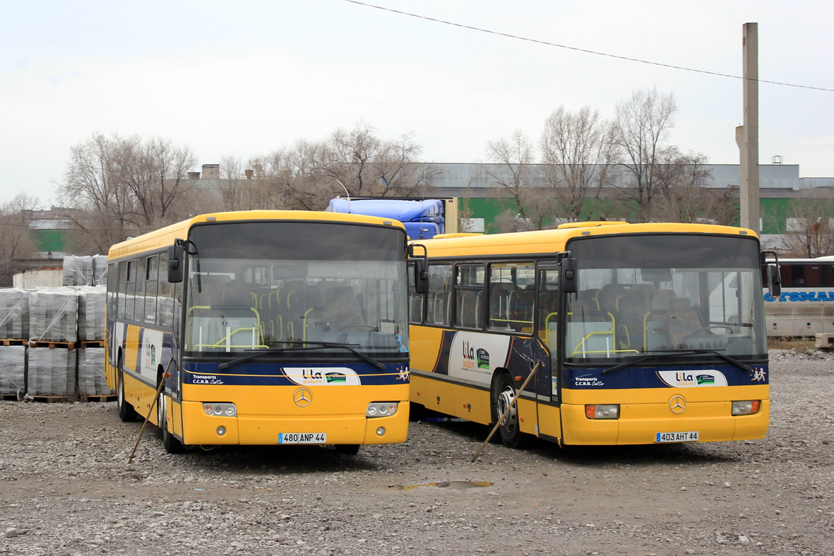 Франция, Mercedes-Benz O345 № 22; Франция, Mercedes-Benz O345 № 20