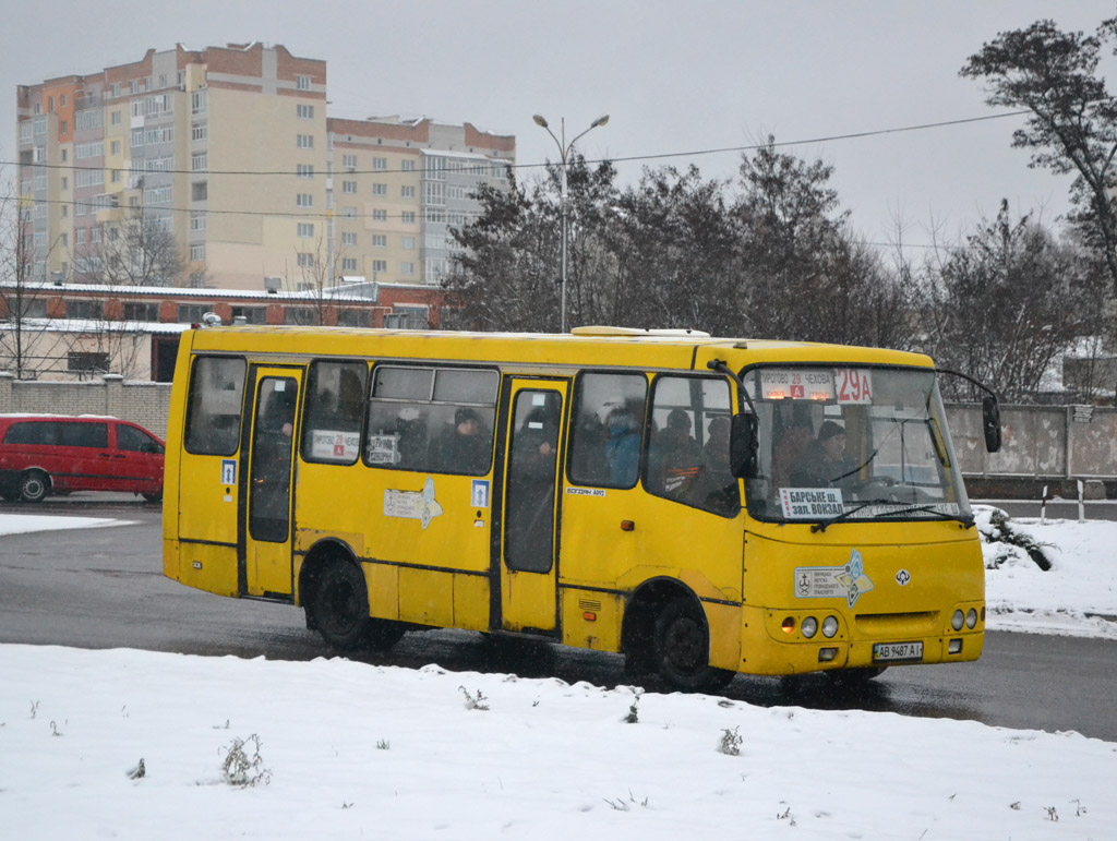 Винницкая область, Богдан А09201 (ЛуАЗ) № AB 9487 AI