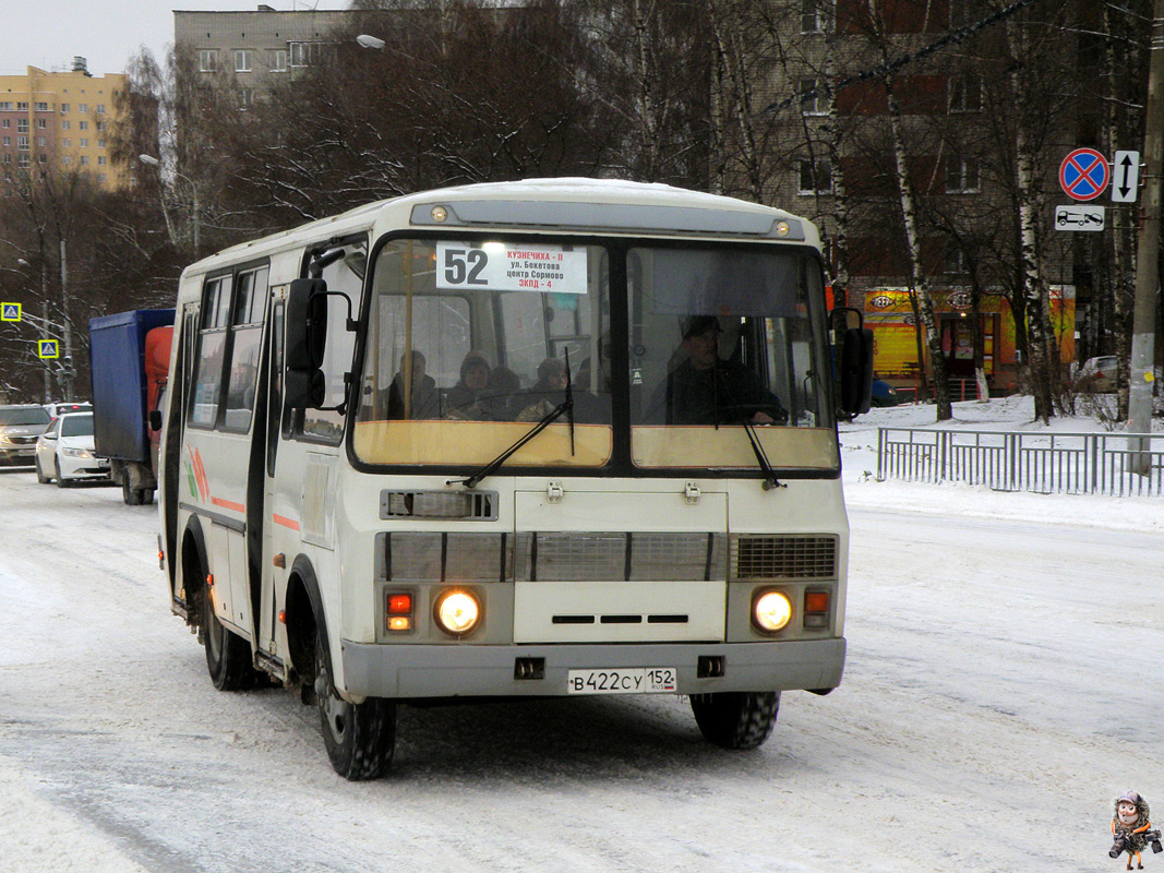 Нижегородская область, ПАЗ-32054 № В 422 СУ 152