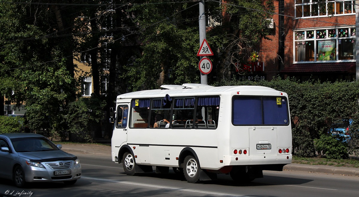 Томская область, ПАЗ-32054 № М 262 ВХ 70