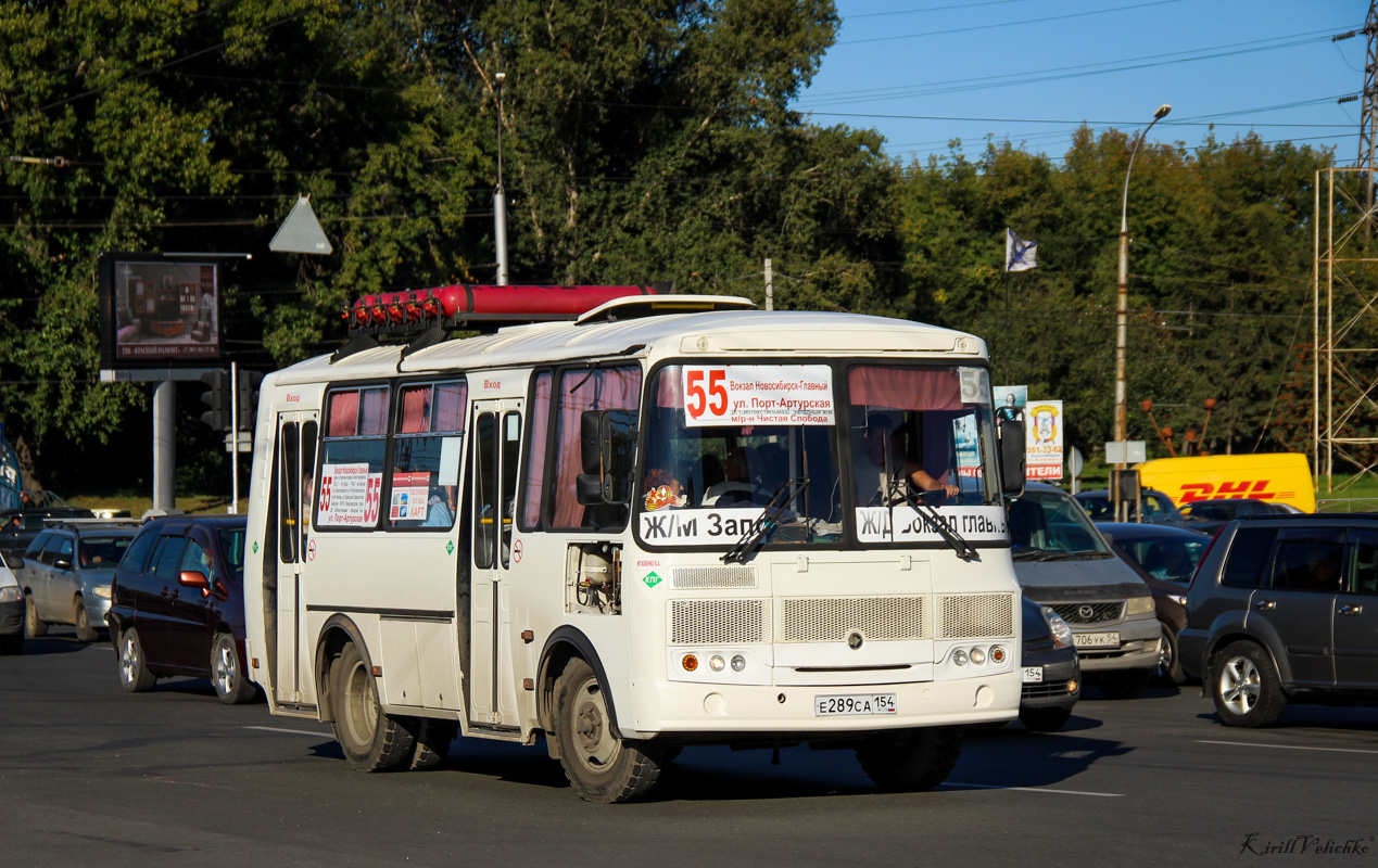 Новосибирская область, ПАЗ-32054 № Е 289 СА 154