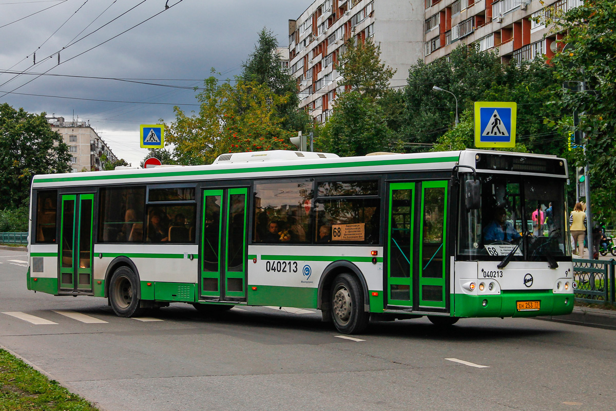 Москва, ЛиАЗ-5292.22 (2-2-2) № 040213