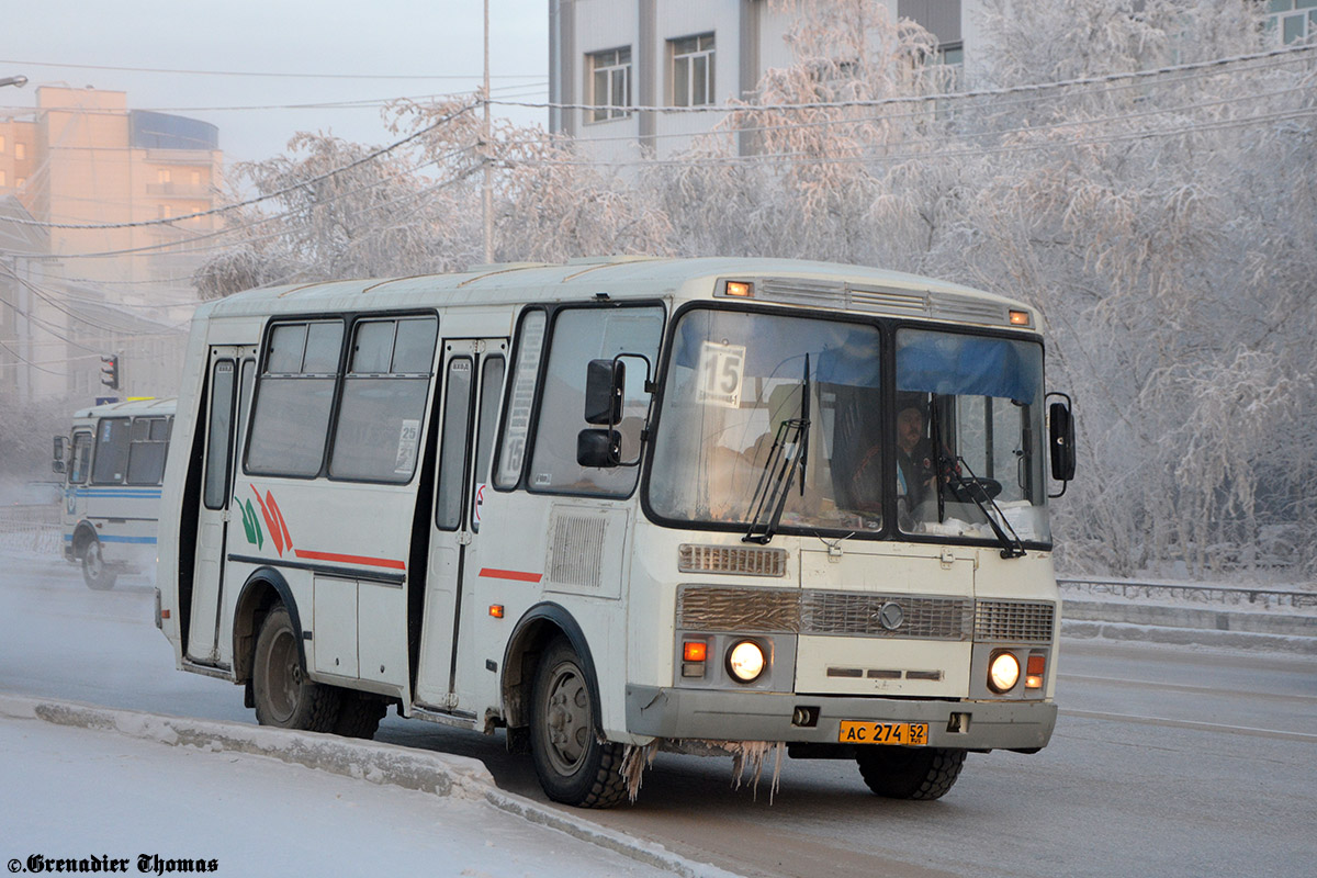 Саха (Якутія), ПАЗ-32054 № АС 274 52