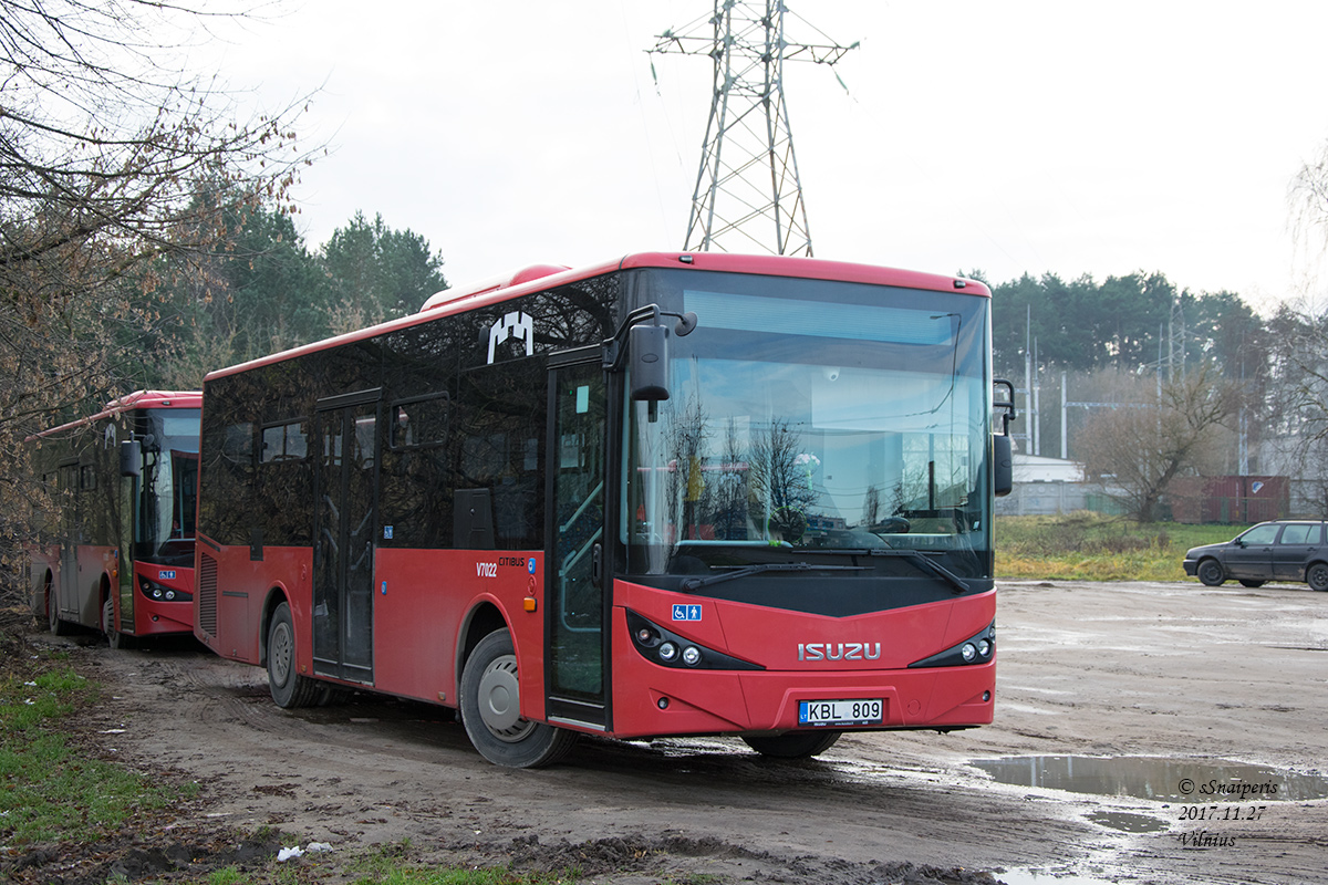 Литва, Anadolu Isuzu Citibus (Yeni) № V7022