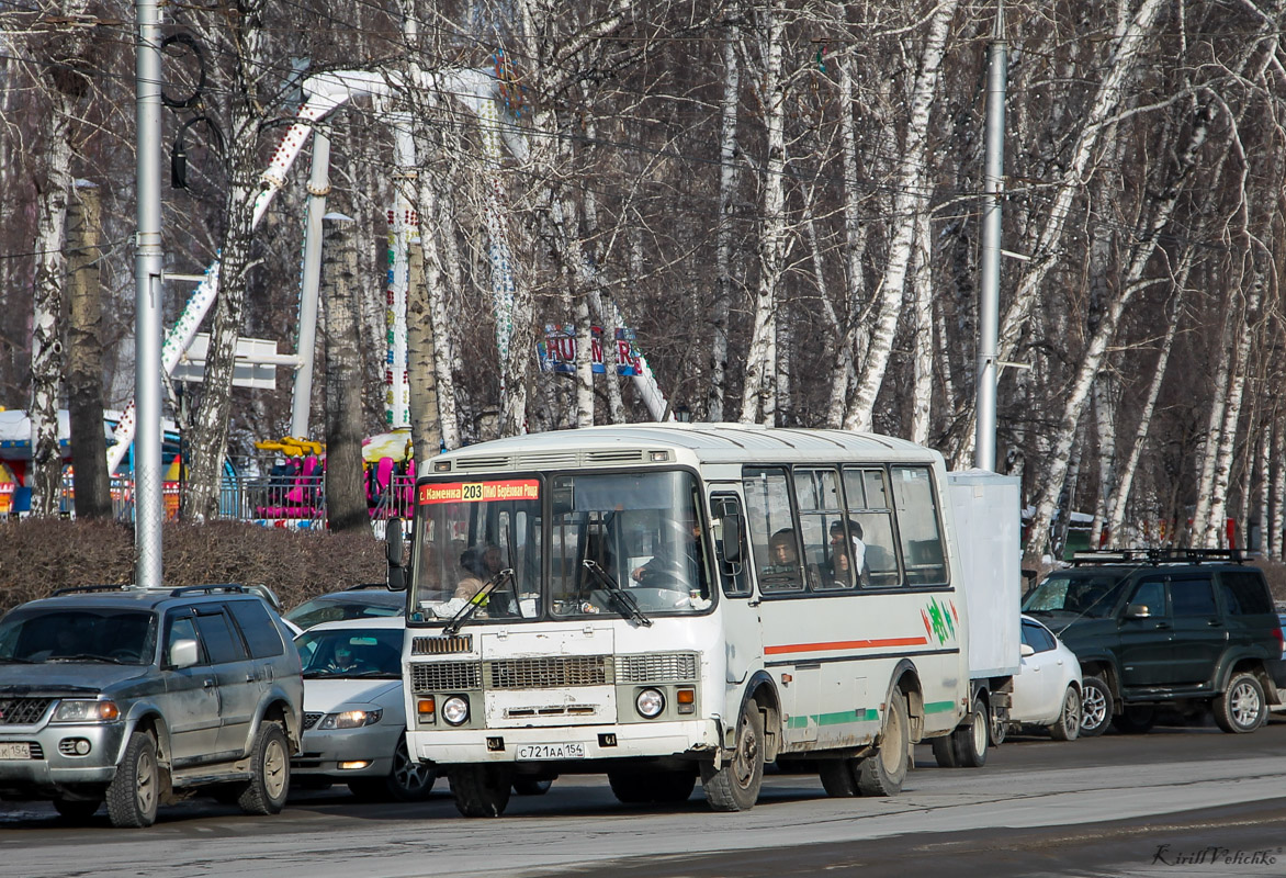 Новосибирская область, ПАЗ-32054 № С 721 АА 154