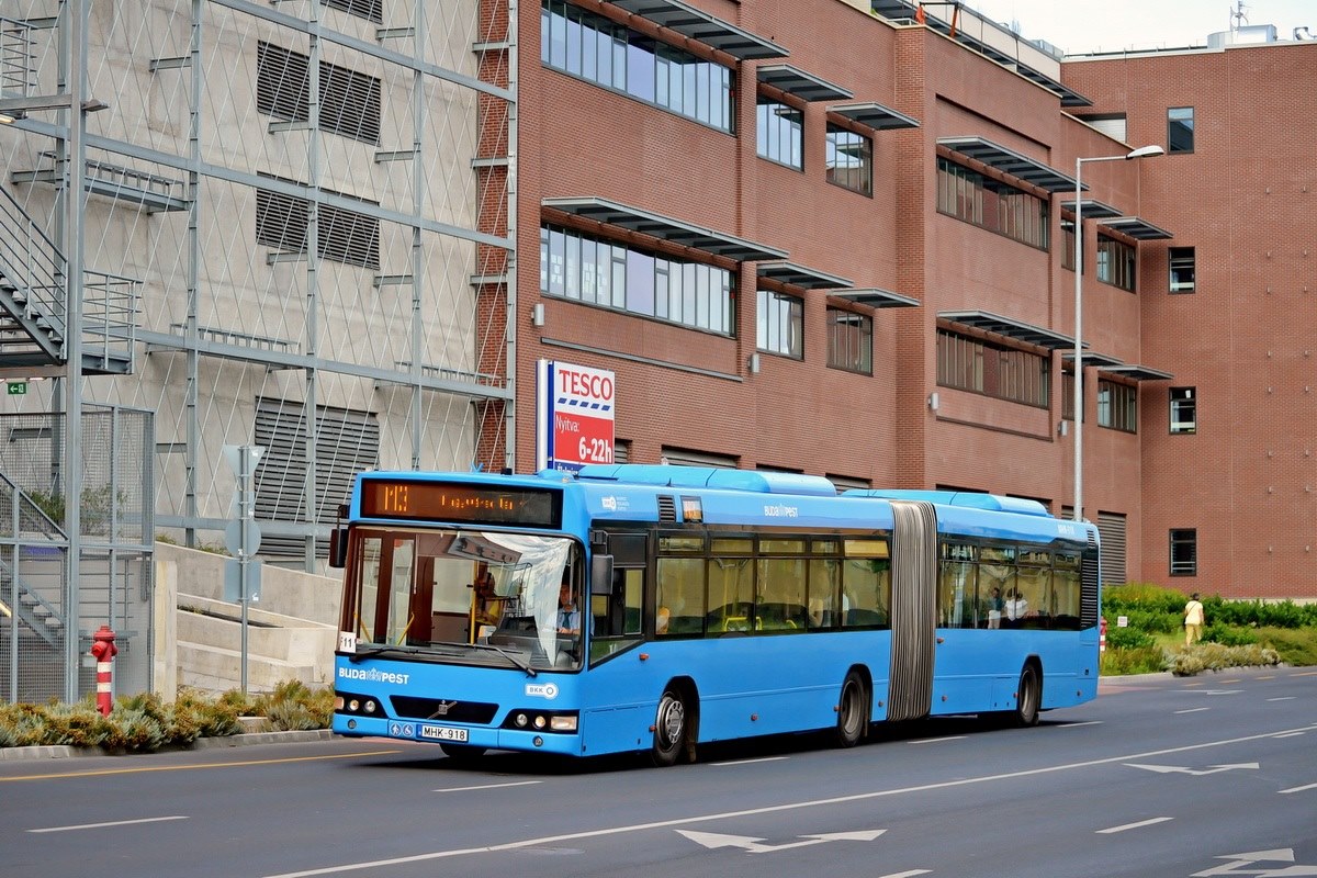 Венгрия, Volvo 7000A № MHK-918