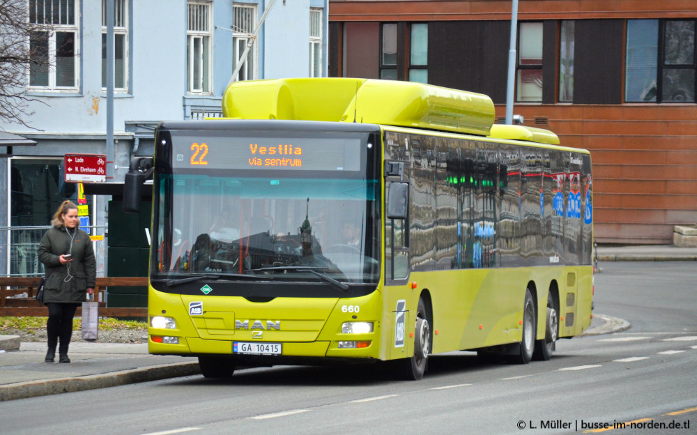 Норвегия, MAN A26 Lion's City L LE NL313-15 CNG № 660