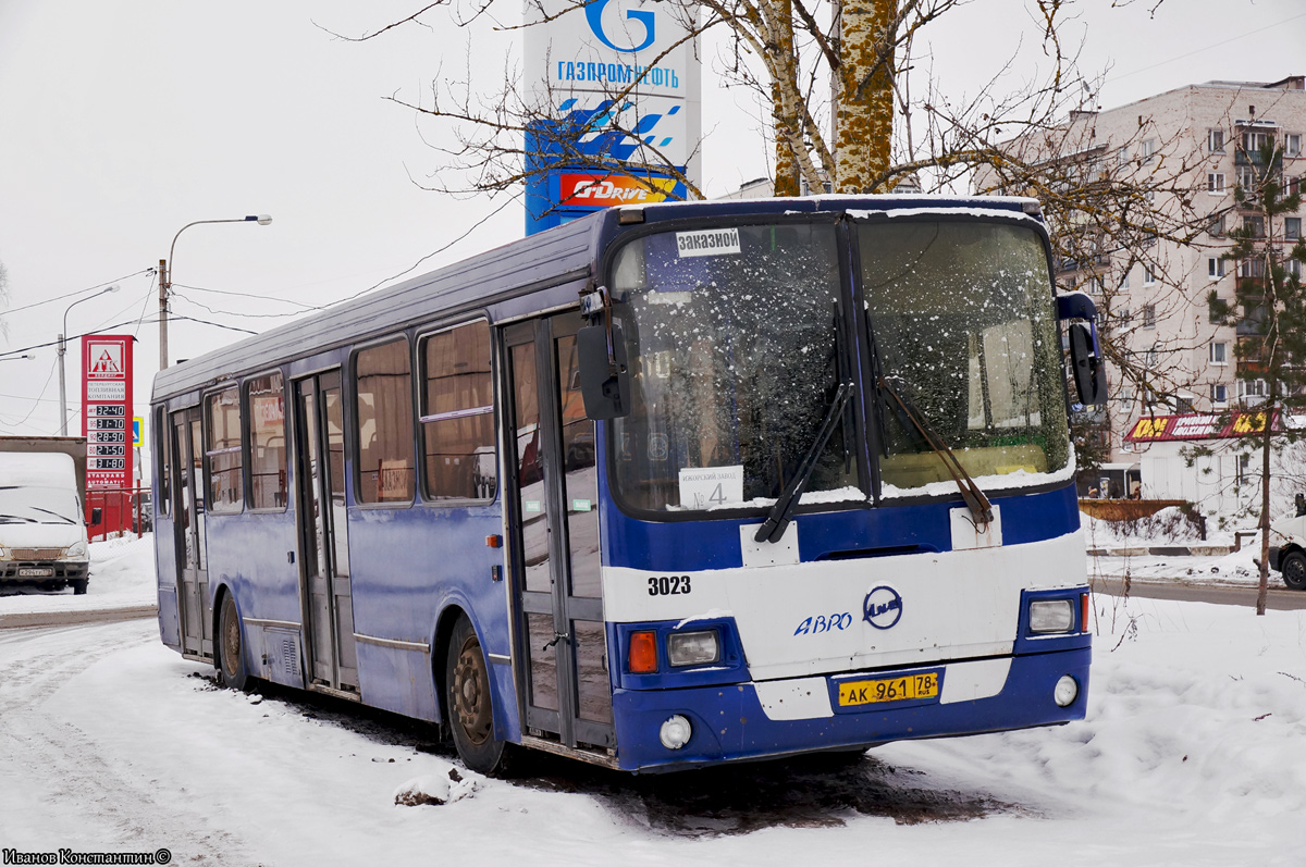 Санкт-Петербург, ЛиАЗ-5256.25 № 3023