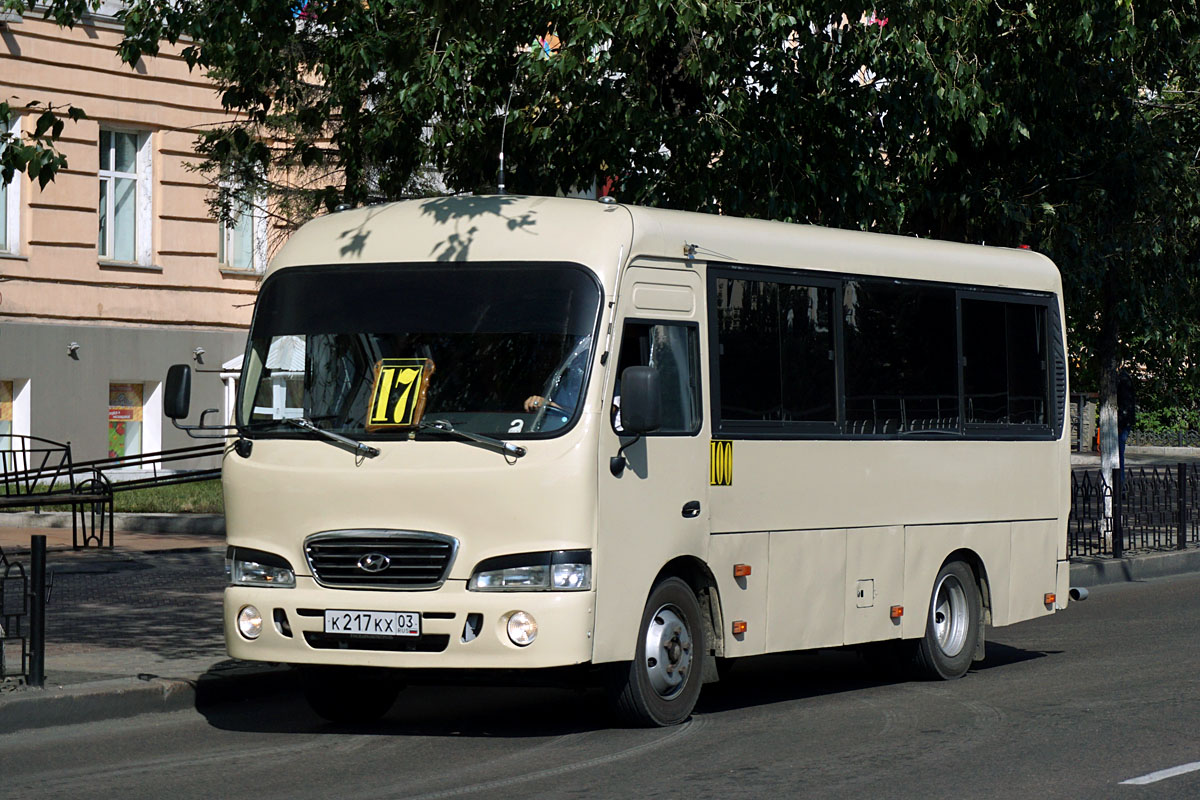 Бурятия, Hyundai County SWB C08 (РЗГА) № К 217 КХ 03