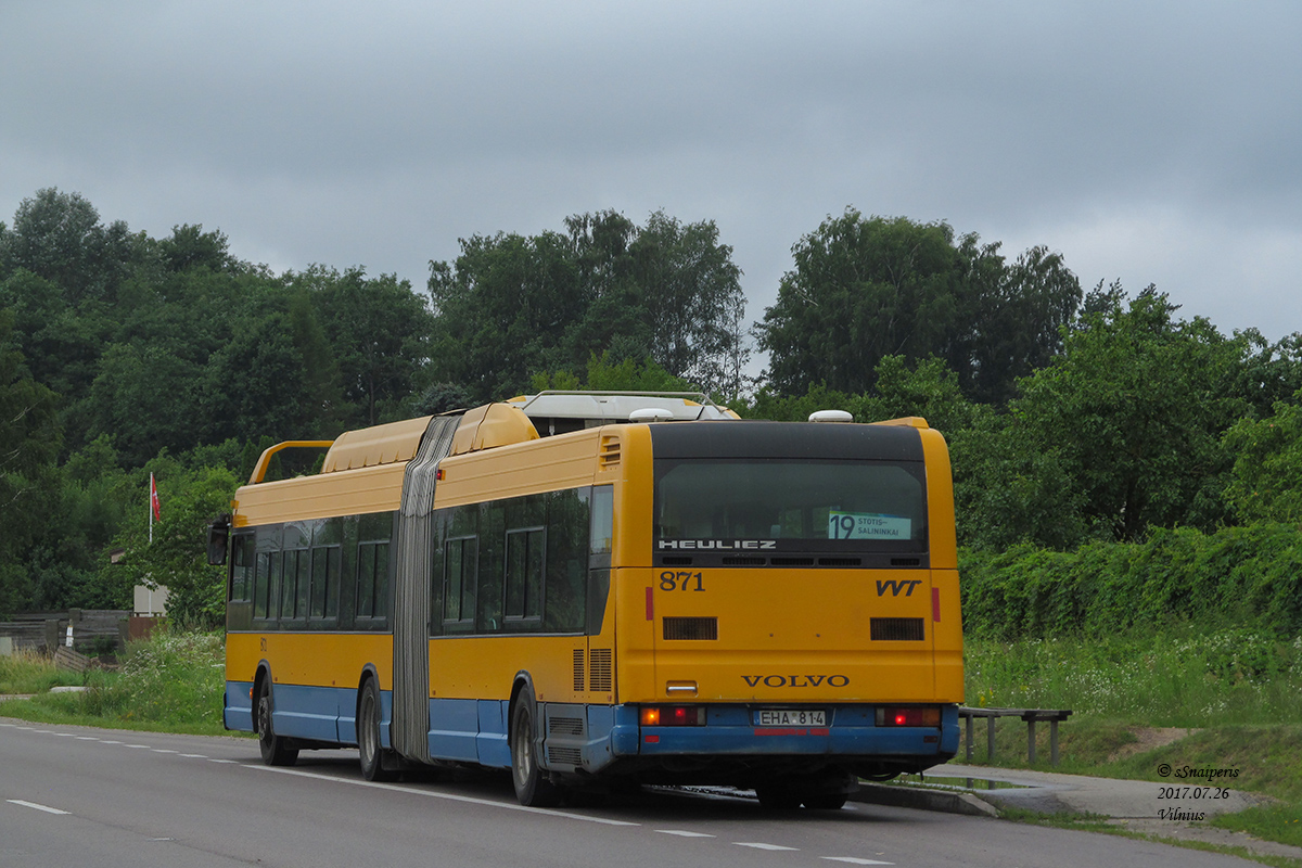 Литва, Heuliez GX417 GNV № 871