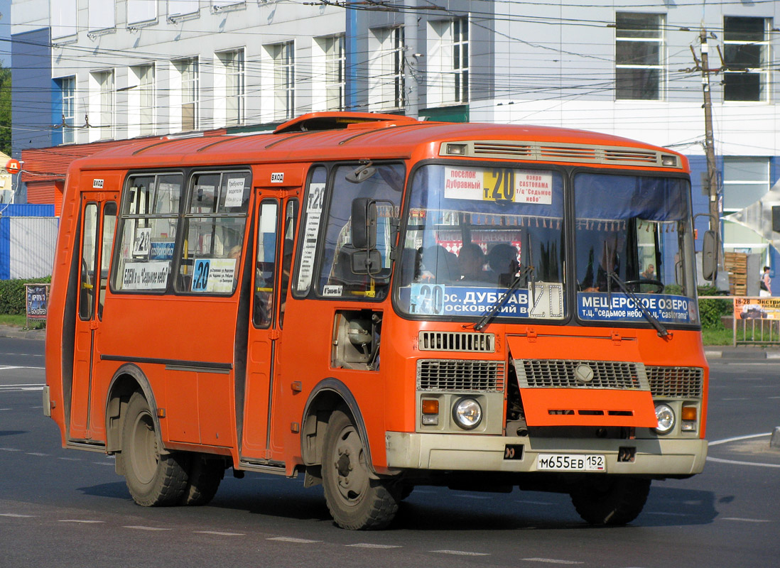 Нижегородская область, ПАЗ-32054 № М 655 ЕВ 152