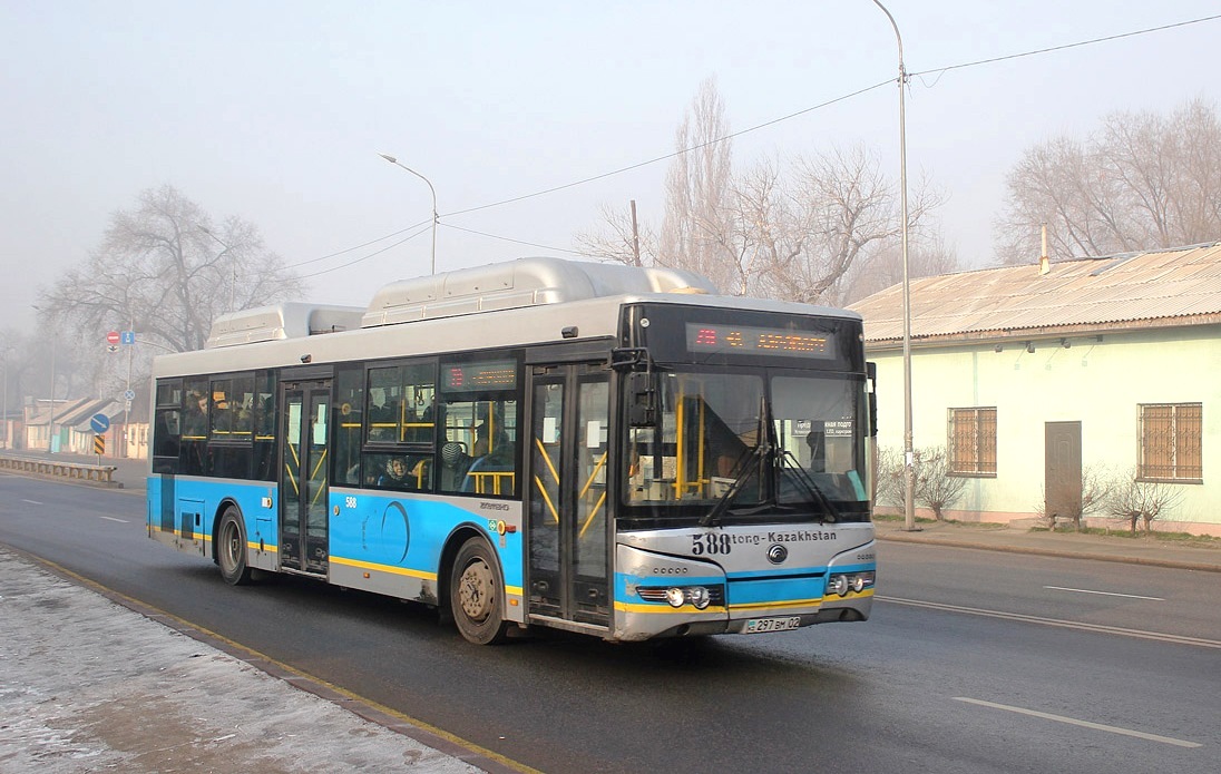 Алматы, Yutong ZK6118HGA № 588