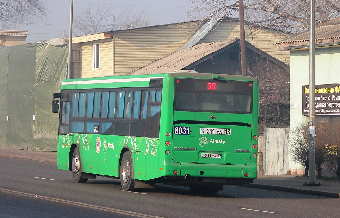 Алматы, Yutong ZK6108HGH № 8031