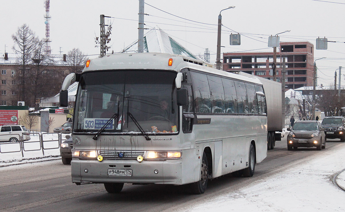 Челябинская область, Kia Granbird № Р 948 РМ 174