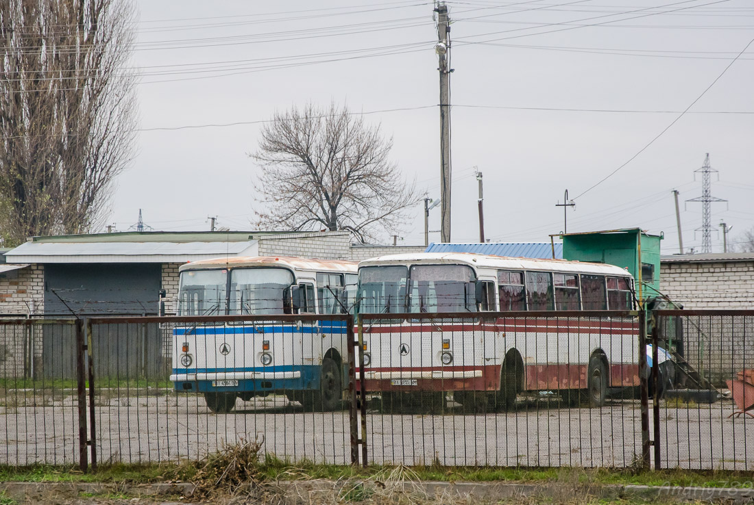 Poltava region, LAZ-695N # BI 4584 BA; Poltava region, LAZ-695N # BI 5935 AM; Poltava region — Kremenchug — miscellaneous photos