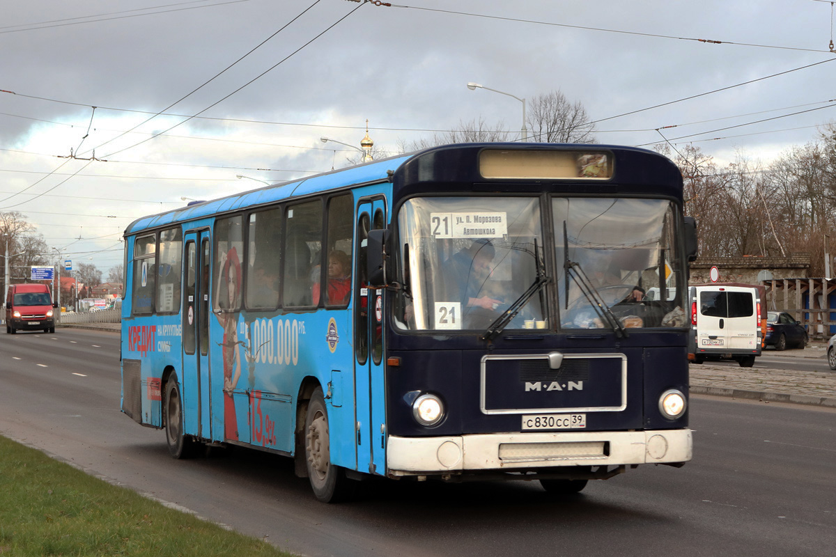 Kaliningrad region, MAN 789 SÜ240 Nr. С 830 СС 39