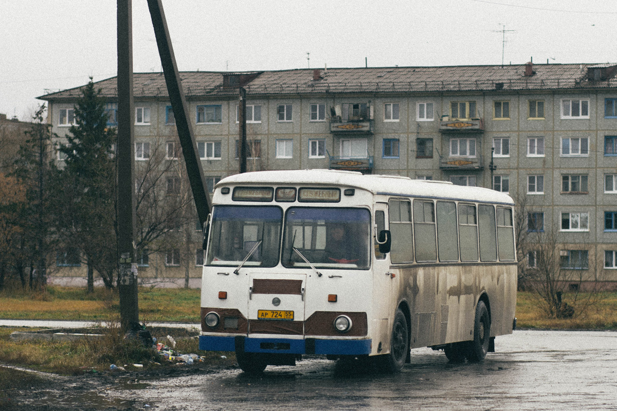 Омская область, ЛиАЗ-677М № АР 724 55