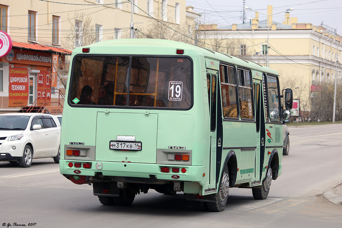 Саха (Якутия), ПАЗ-32054 № М 317 КВ 14