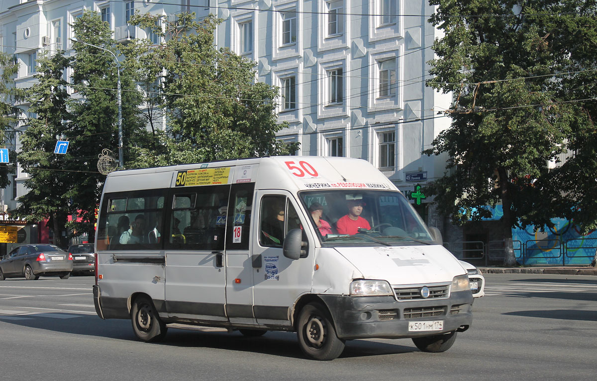 Челябинская область, FIAT Ducato 244 CSMMC-RLL, -RTL № К 501 НМ 174