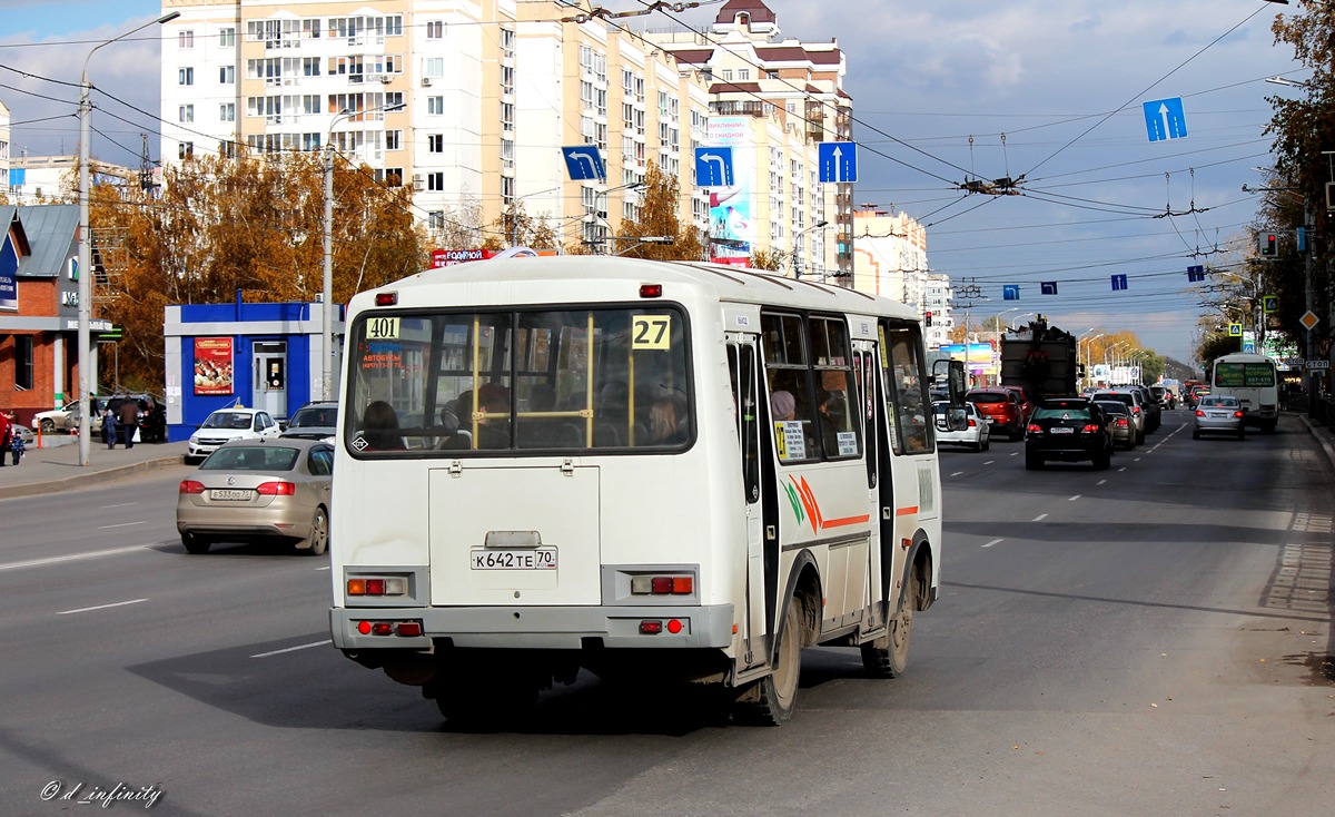 Томская область, ПАЗ-32054 № К 642 ТЕ 70