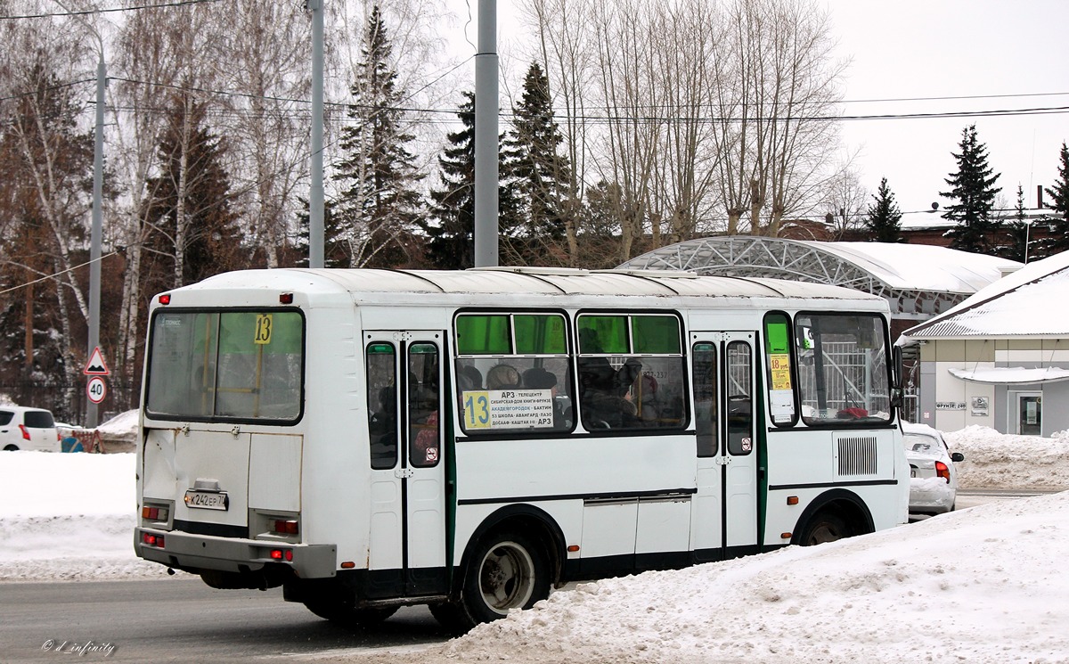 Томская область, ПАЗ-32054 № К 242 ЕР 70