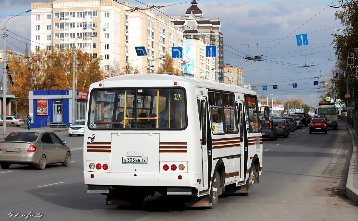 Томская область, ПАЗ-32054 № Е 305 ЕВ 70