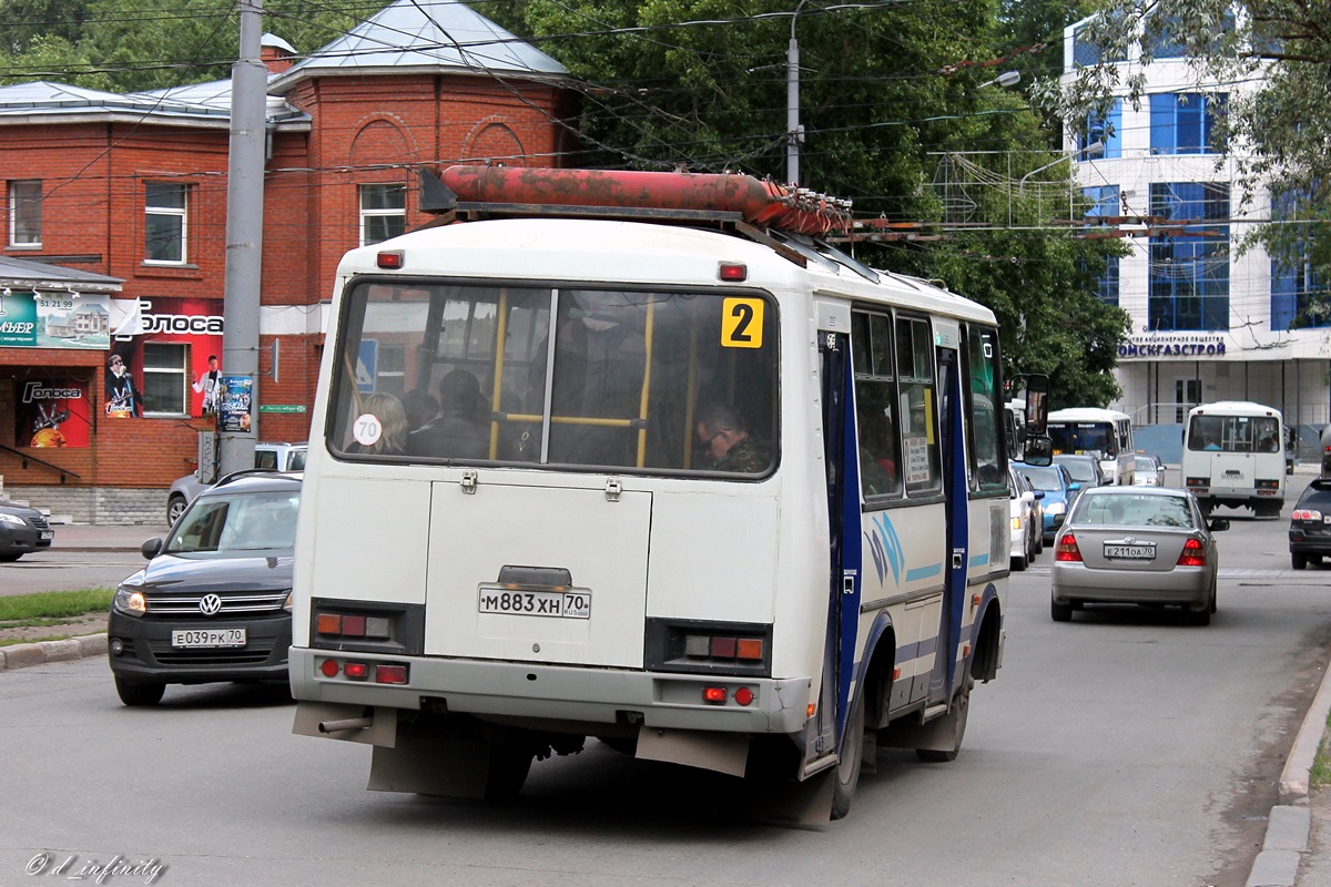 Томская область, ПАЗ-32054 № М 883 ХН 70