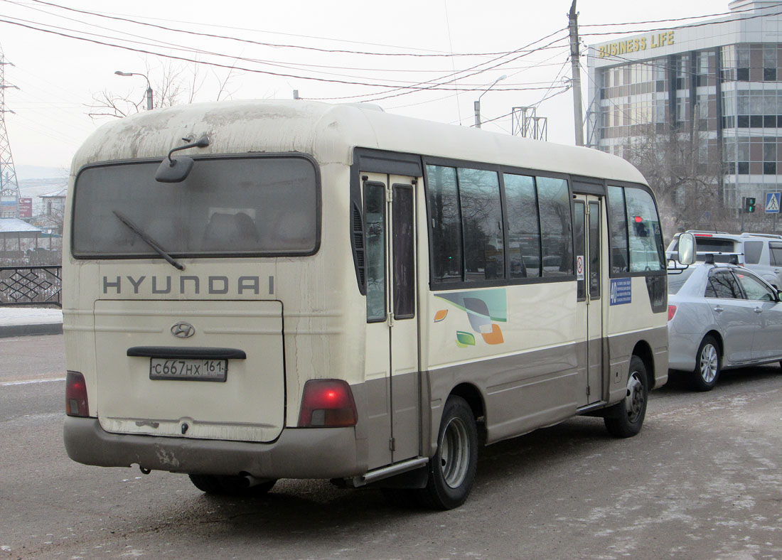 Бурятия, Hyundai County Deluxe № С 667 НХ 161