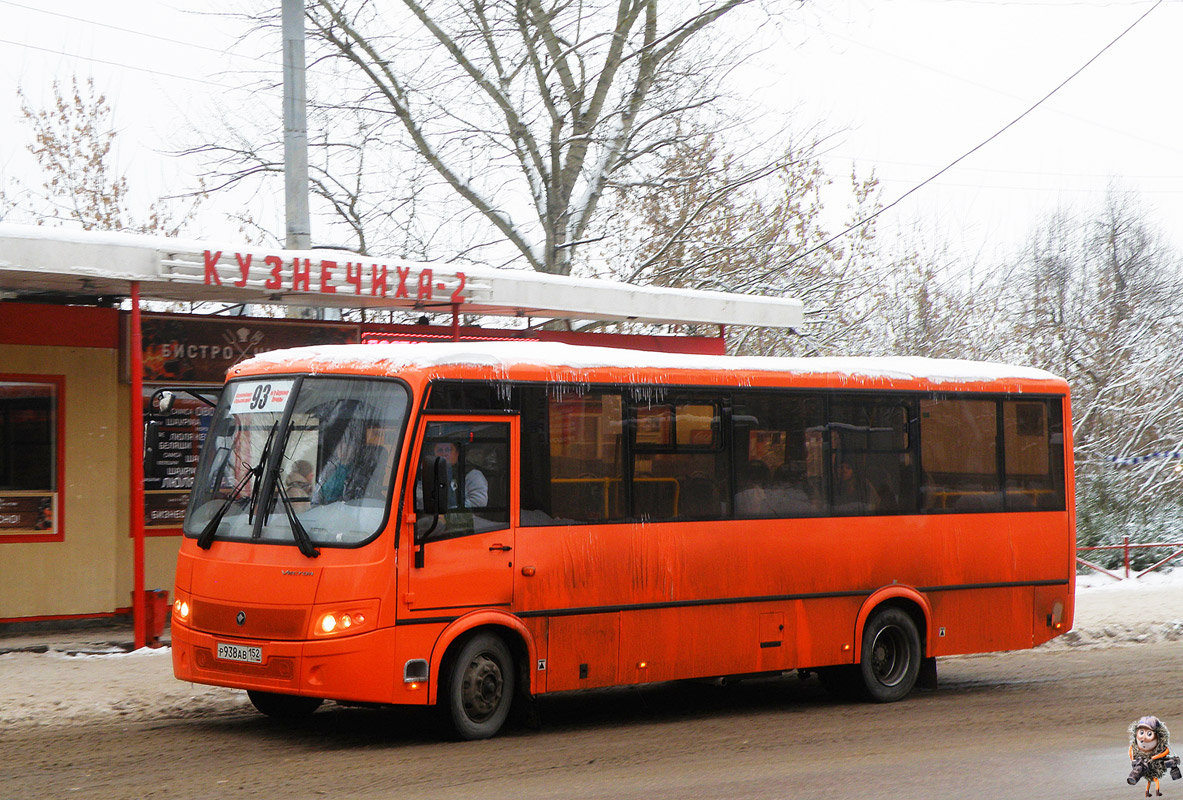Nizhegorodskaya region, PAZ-320414-04 "Vektor" № Р 938 АВ 152