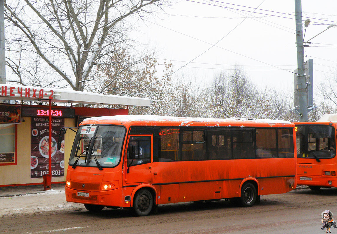 Nizhegorodskaya region, PAZ-320414-04 "Vektor" Nr. Р 924 АВ 152