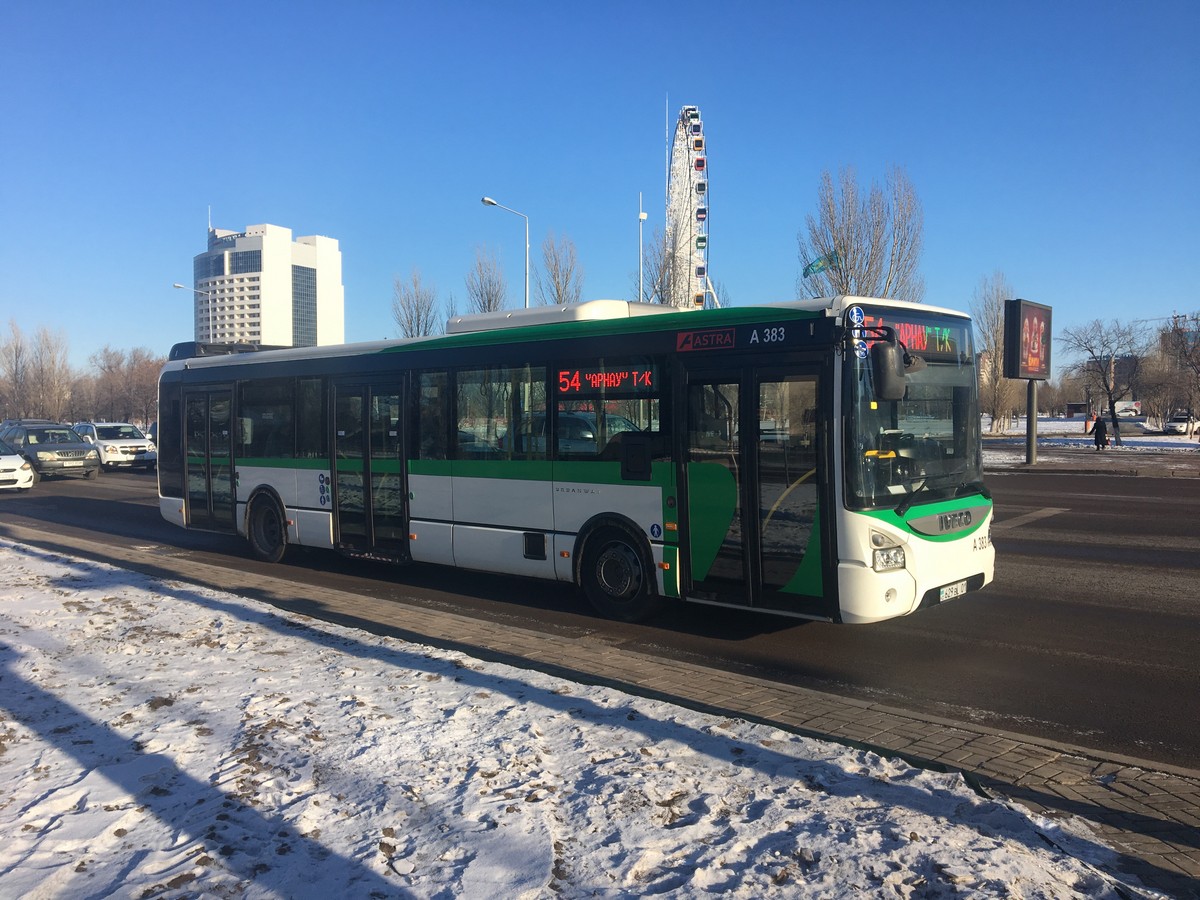 Астана, IVECO Urbanway 12M (СарыаркаАвтоПром) № A383