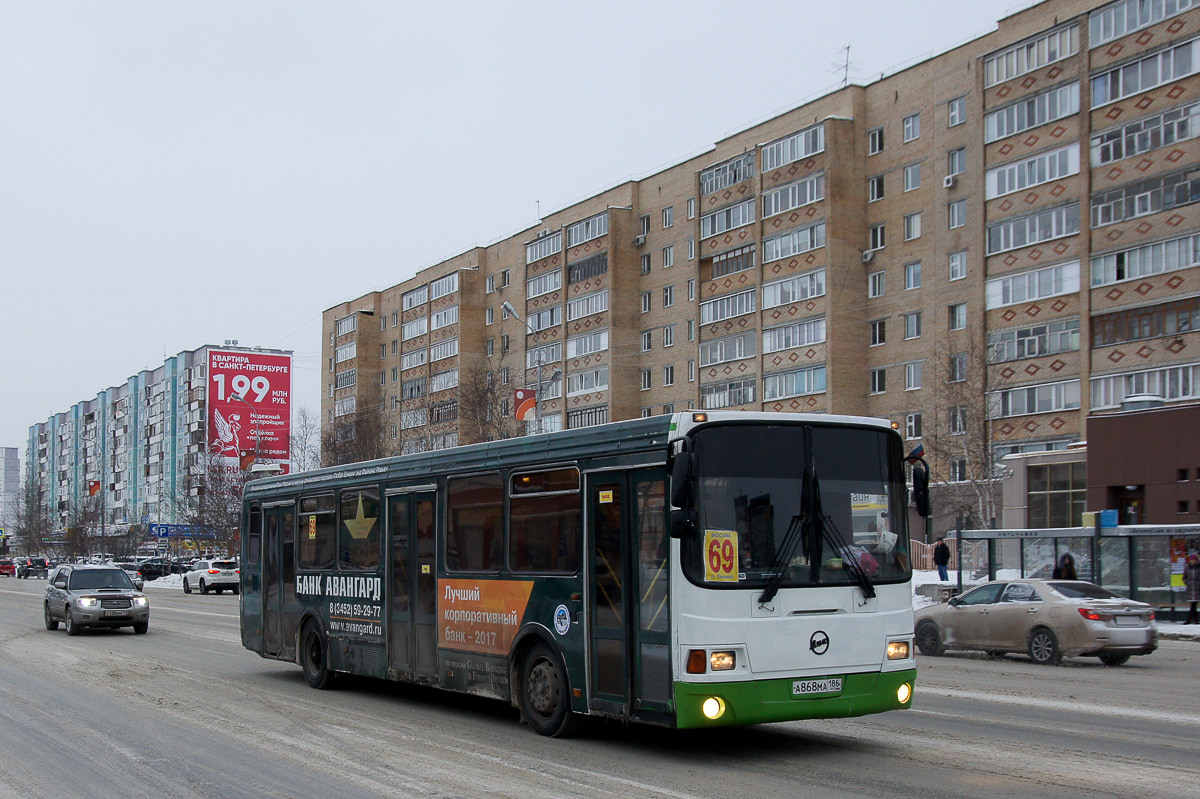 Ханты-Мансийский АО, ЛиАЗ-5293.00 № А 868 МА 186