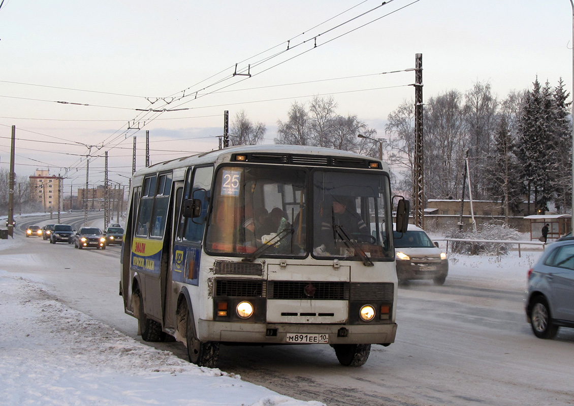 Карелия, ПАЗ-32054 № М 891 ЕЕ 10