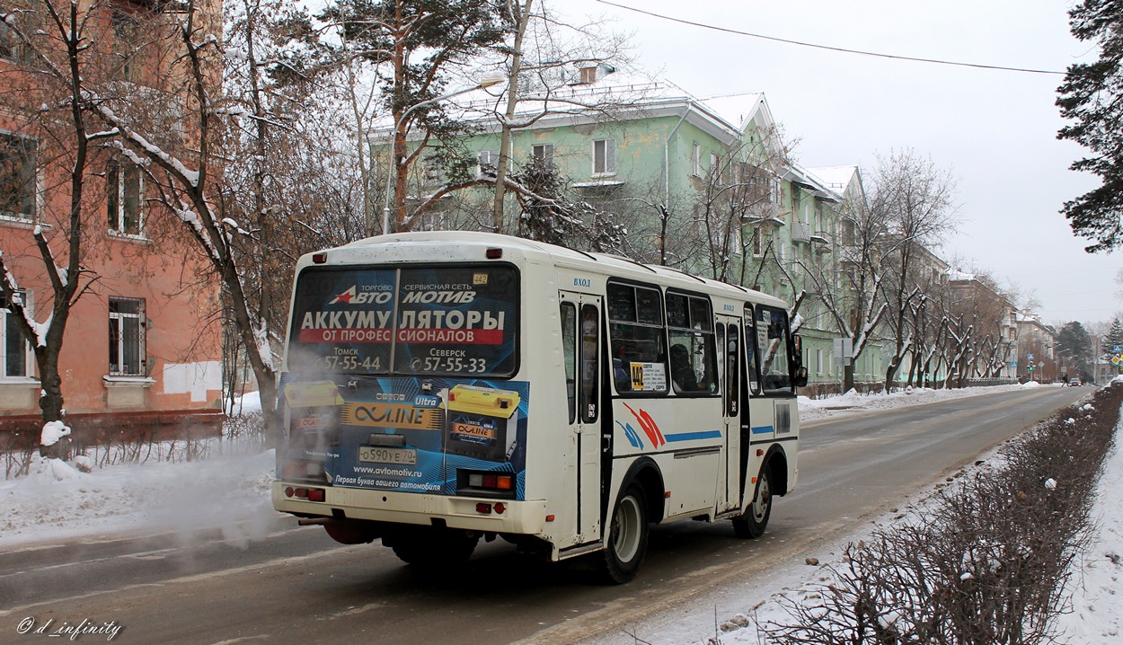 Томская область, ПАЗ-32054 № О 590 УЕ 70