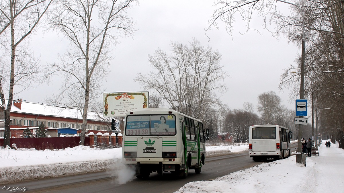 Томская область, ПАЗ-32054 № Е 876 РА 70