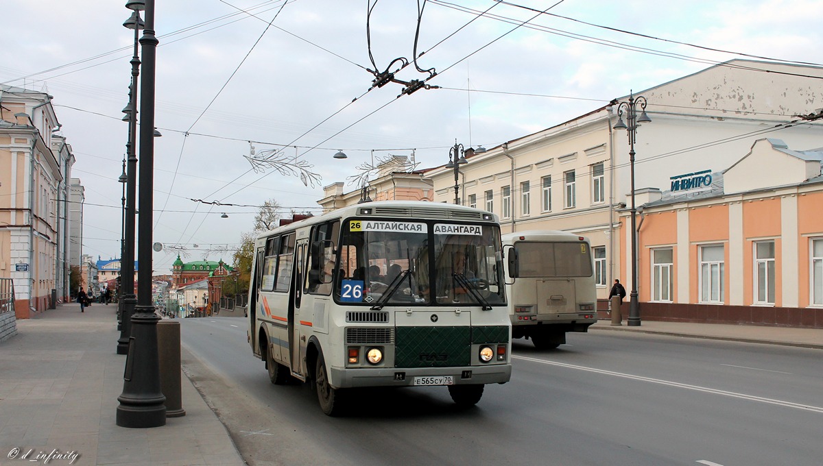 Томська область, ПАЗ-32054 № Е 565 СУ 70