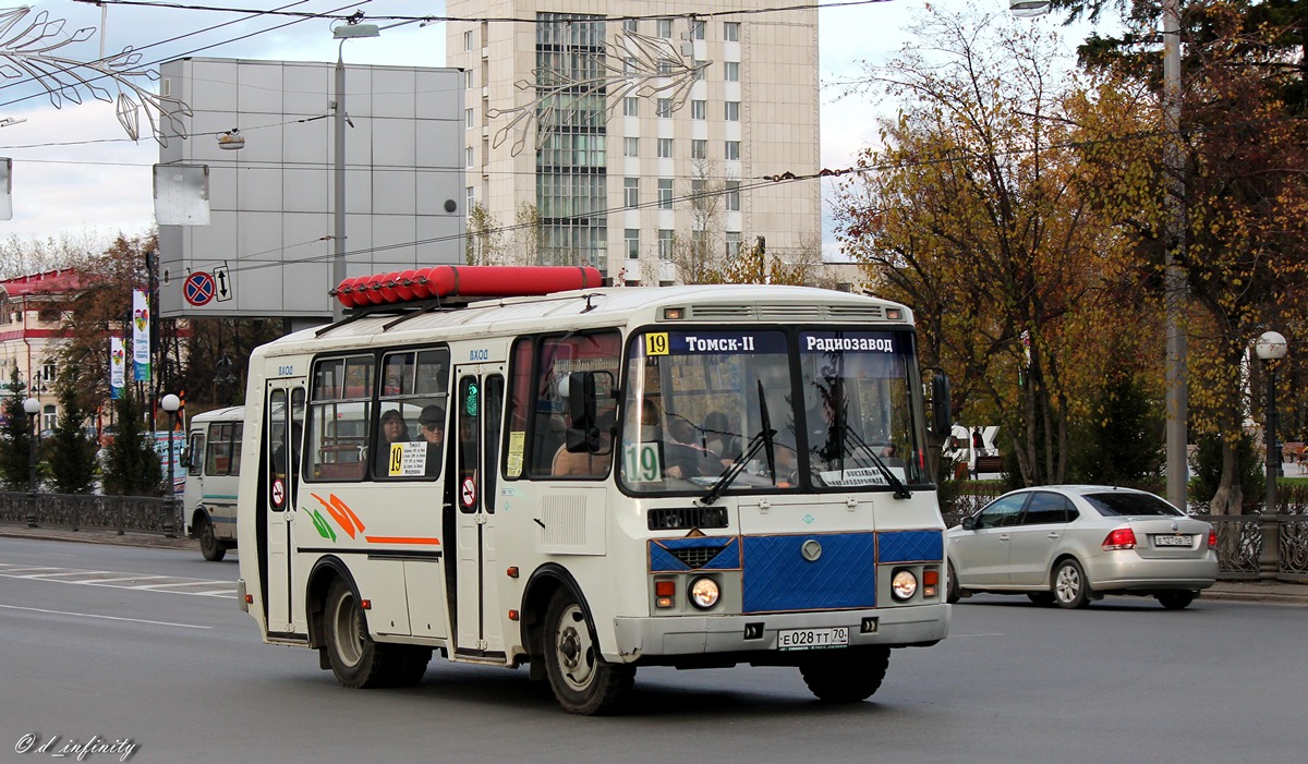 Томская область, ПАЗ-32054 № Е 028 ТТ 70