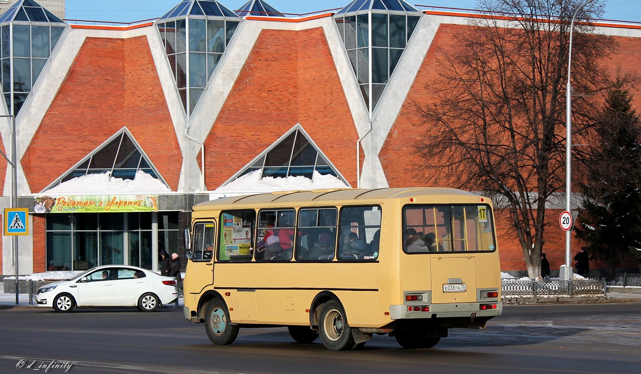 Томская область, ПАЗ-32054 № Е 038 РА 70