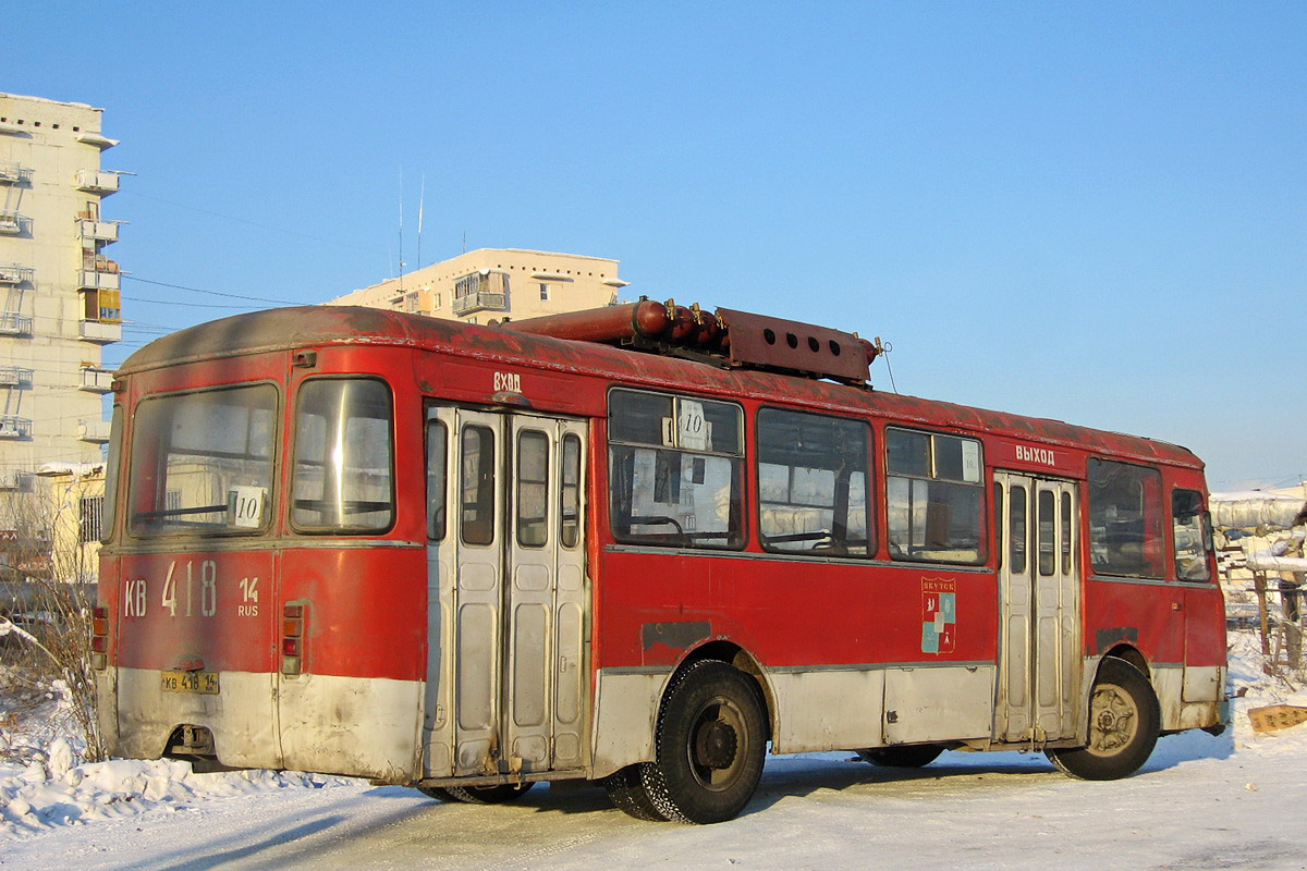 Саха (Якутия), ЛиАЗ-677М (ТоАЗ) № КВ 418 14