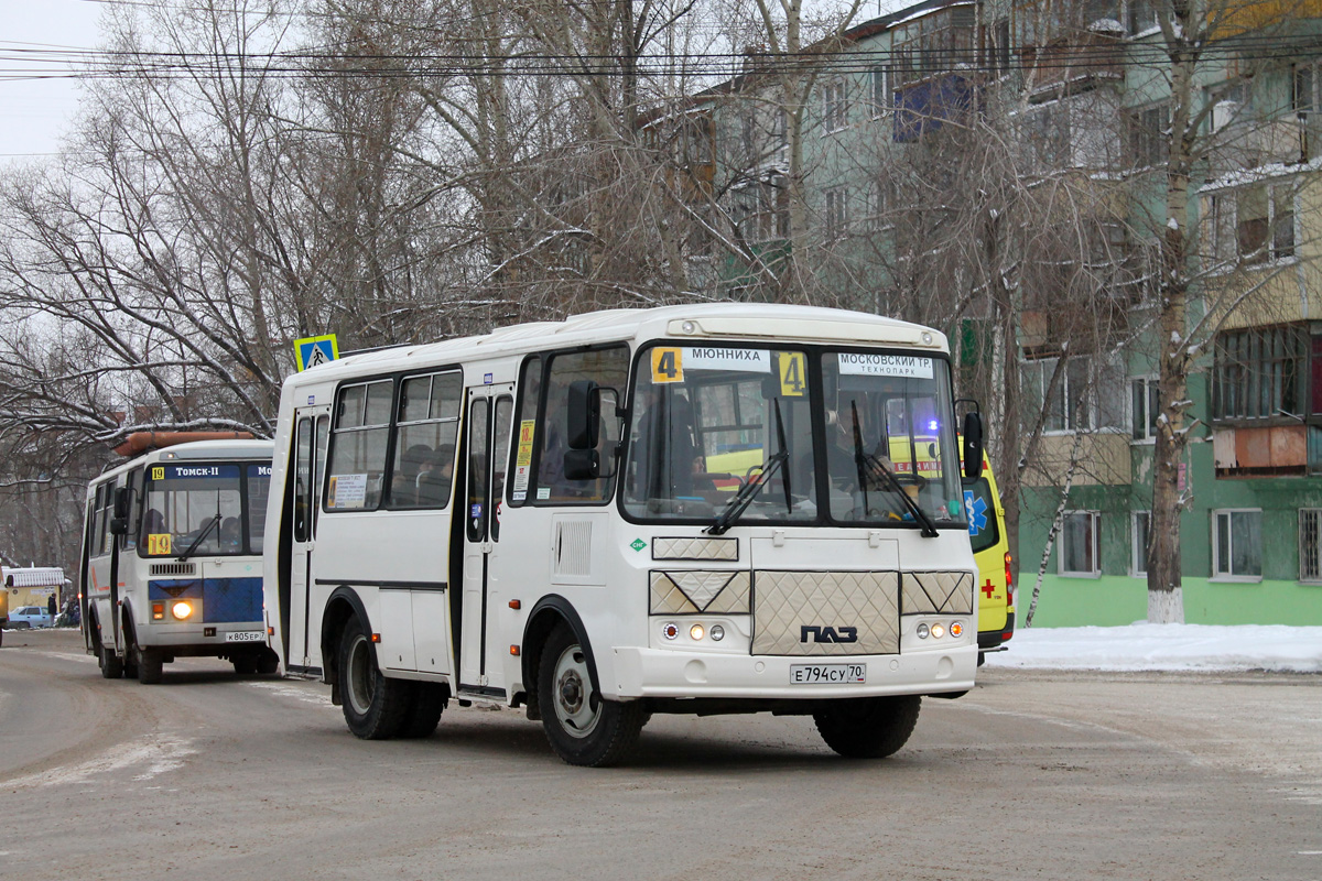 Томская область, ПАЗ-32054 № Е 794 СУ 70