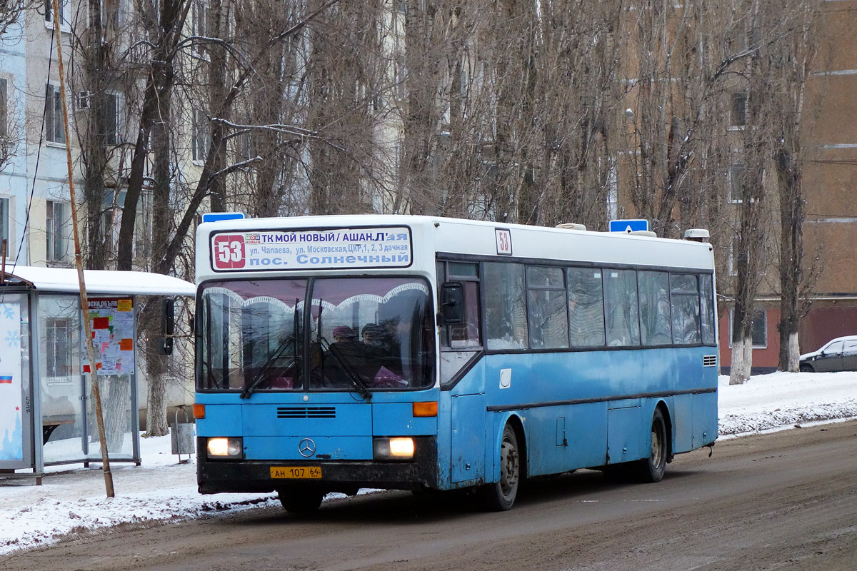 Саратовская область, Mercedes-Benz O405 № АН 107 64