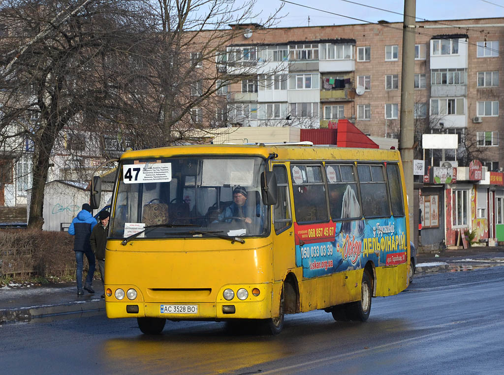 Волынская область, Богдан А09202 № AC 3528 BO