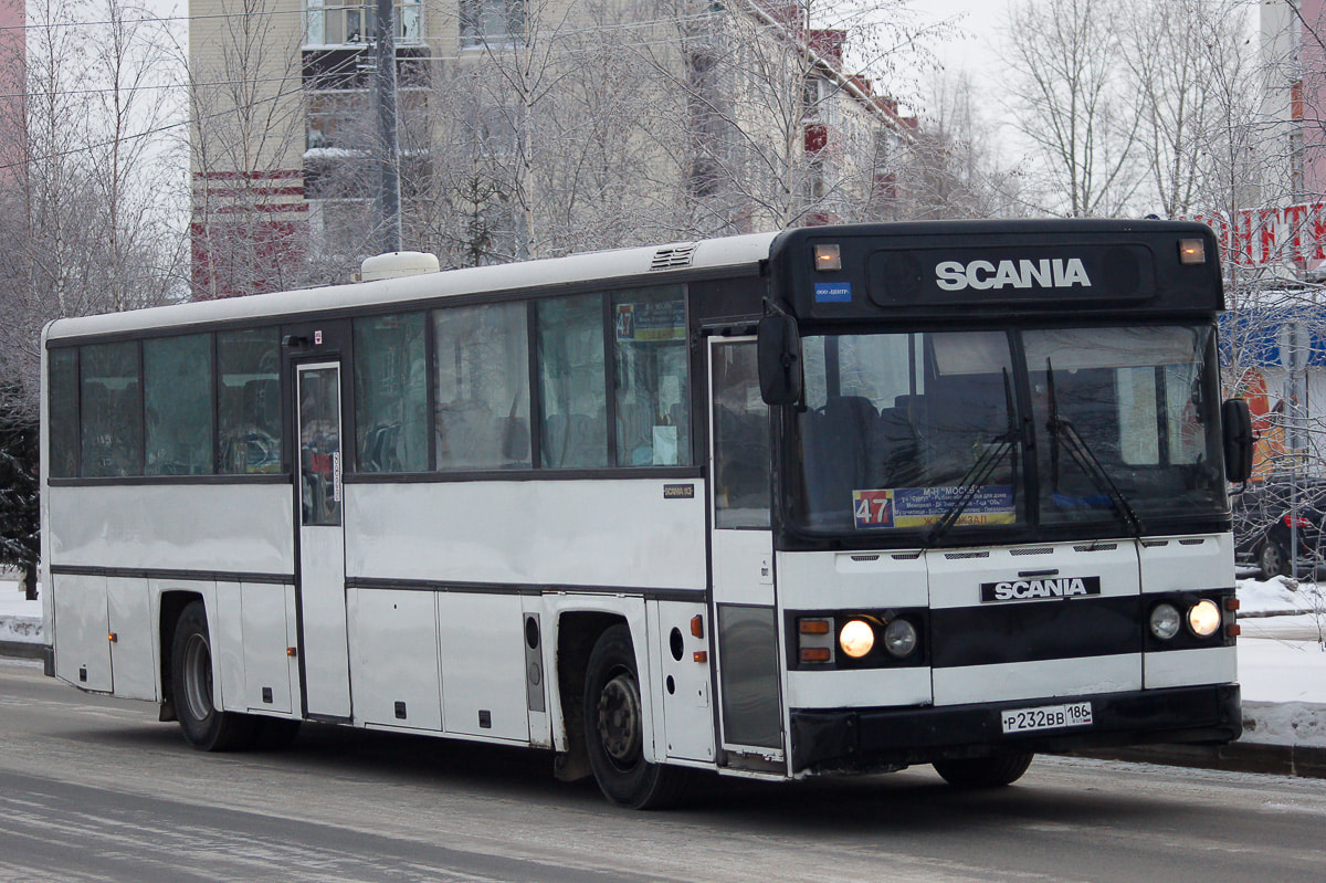 Ханты-Мансийский АО, Scania CK113CLB № Р 232 ВВ 186