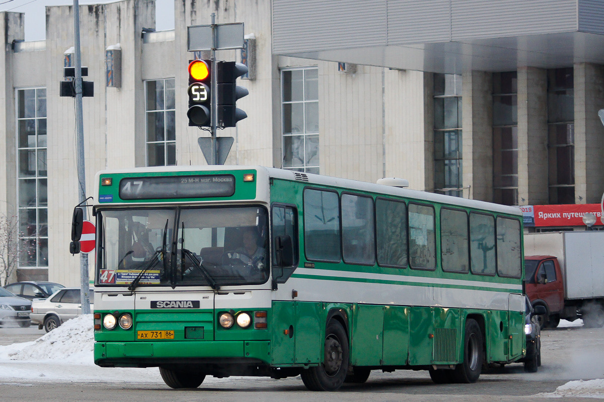 Ханты-Мансийский АО, Scania CN113CLB № АХ 731 86