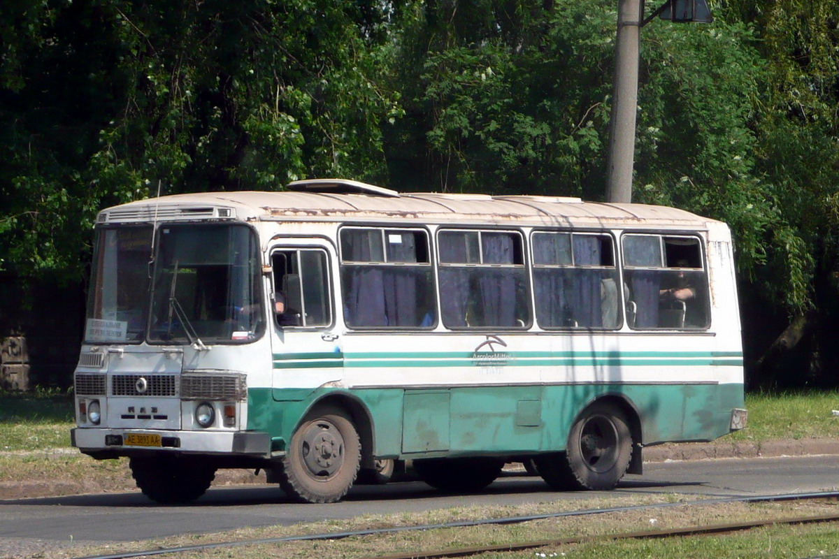 Днепропетровская область, ПАЗ-3205 (00) № AE 3893 AA