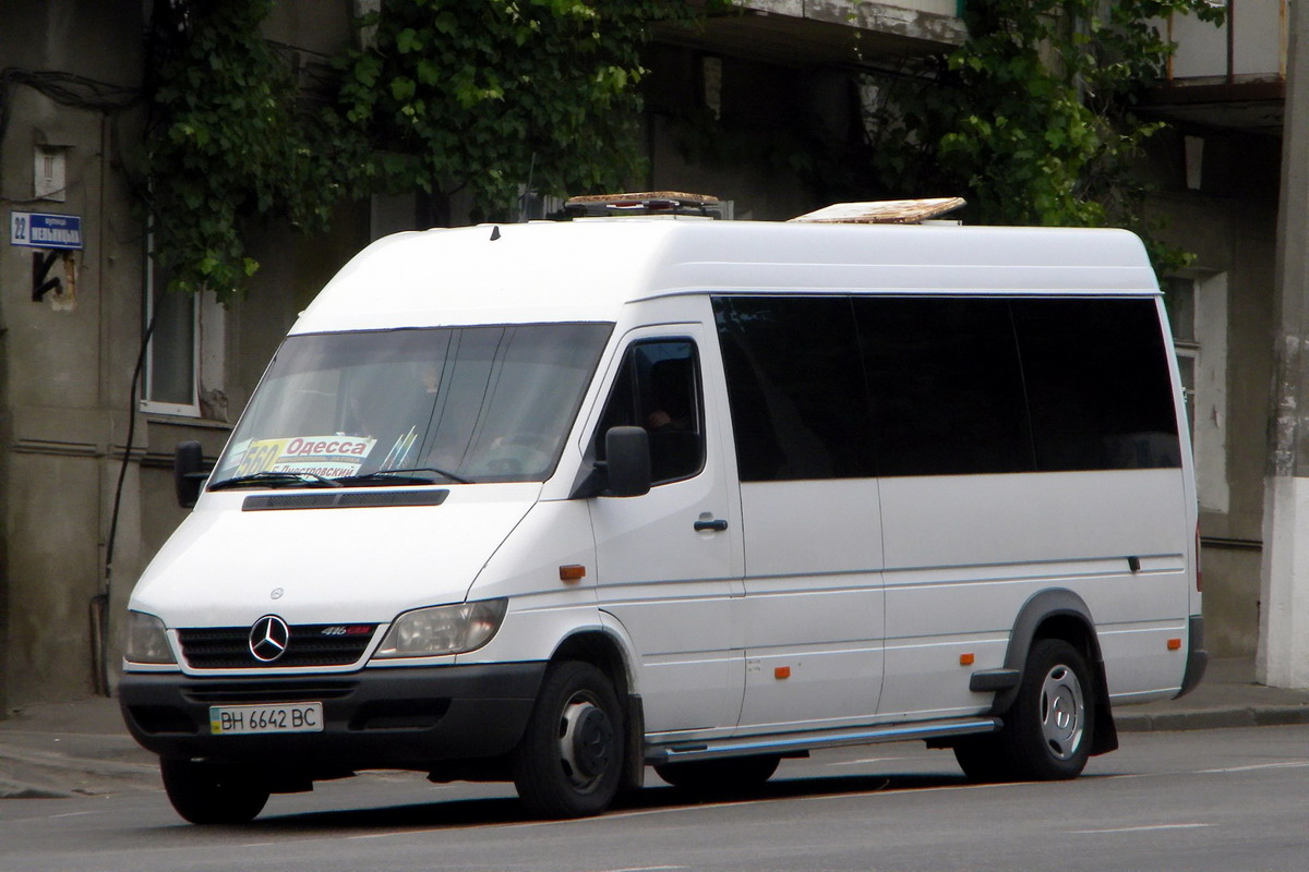 Одесская область, Mercedes-Benz Sprinter W904 416CDI № BH 6642 BC