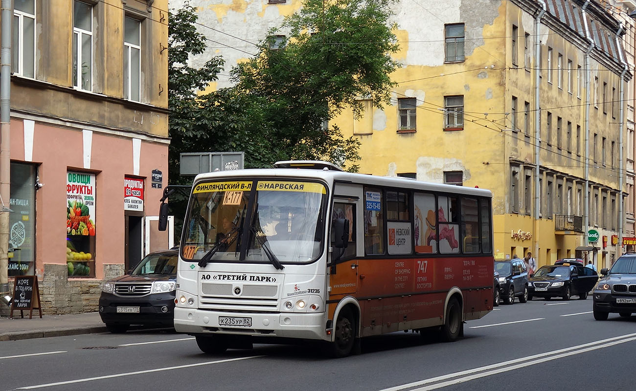 Санкт-Петербург, ПАЗ-320412-14 № К 235 УР 82