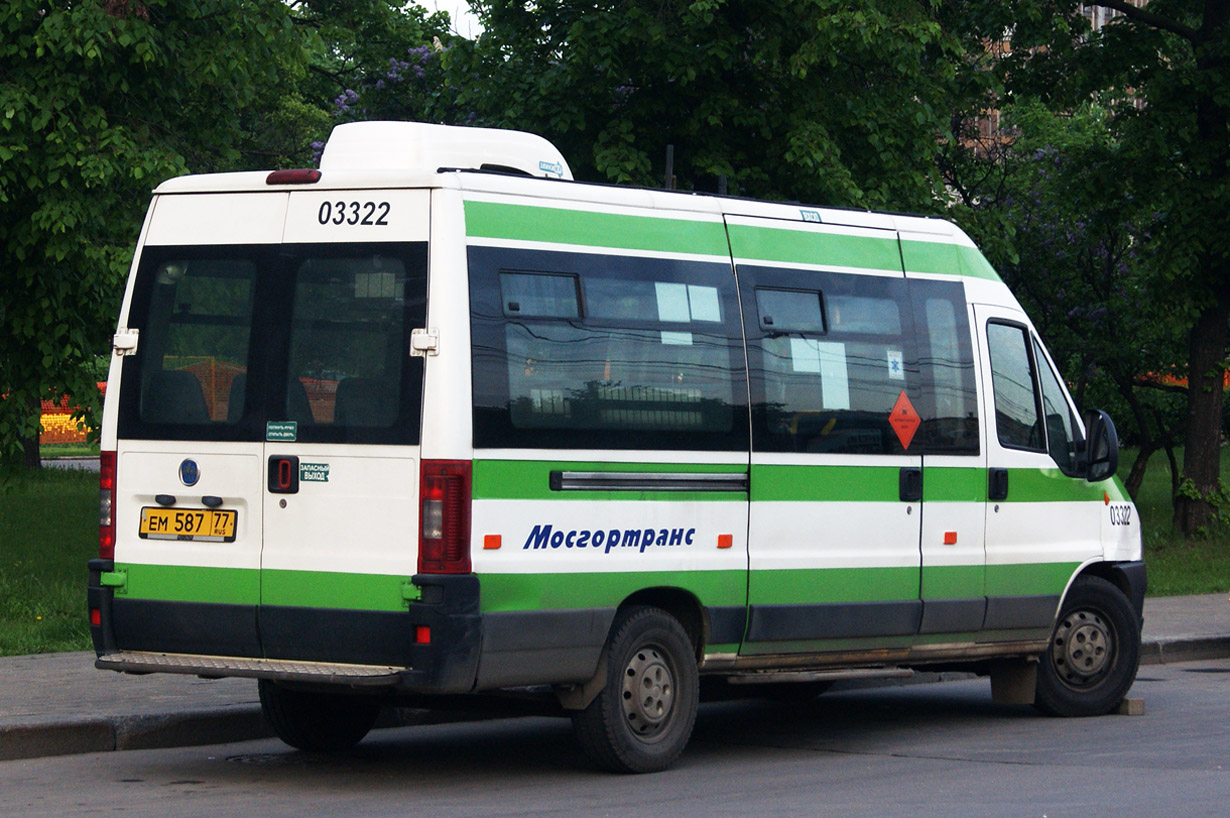 Москва, FIAT Ducato 244 CSMMC-RLL, -RTL № 03322