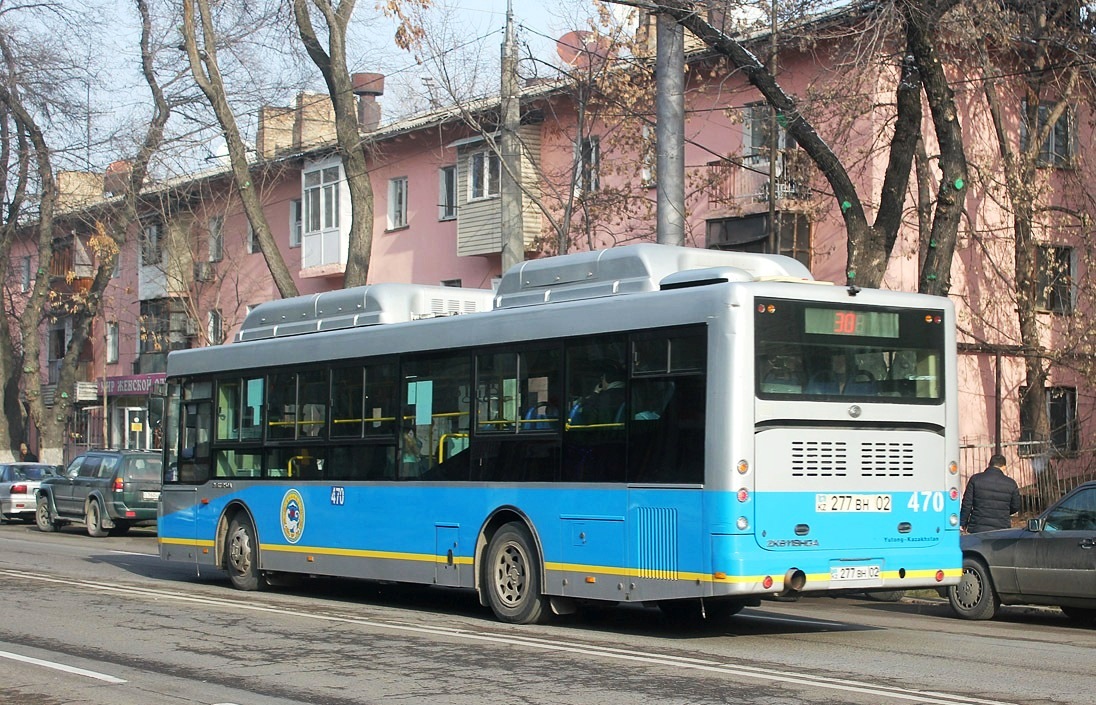 Алматы, Yutong ZK6118HGA № 470