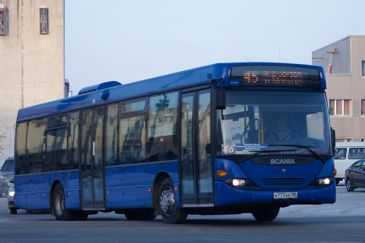 Ханты-Мансийский АО, Scania OmniLink I (Скания-Питер) № К 777 АЕ 186